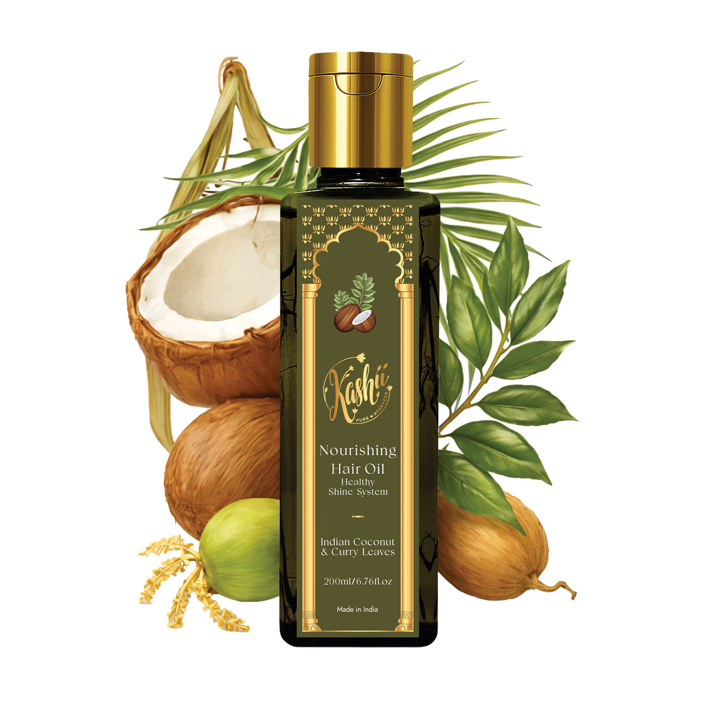 Coconut & Curry Leaf Hair Oil