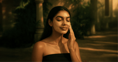 Saffron, Walnut, Sandalwood & Turmeric Face Mask  